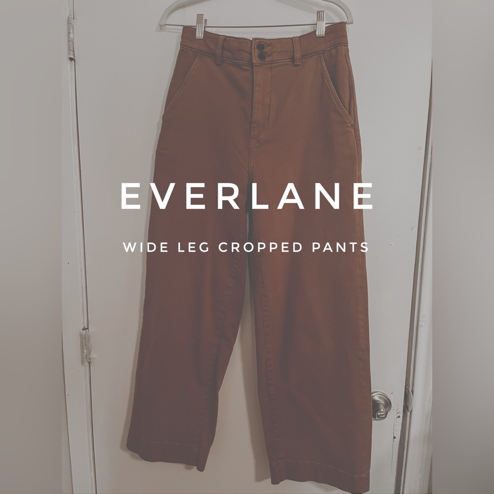 Everlane Organic Wide Leg Pants